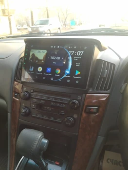 Android 10.0 GPS Navigācija Radio Atskaņotājs Lexus RX300 1998-2003 Video Atskaņotājs, Stereo Headuint bezmaksas kartes Uzcelta Carplay dsp