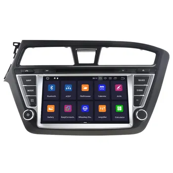 Android 10.0 PX6 DSP Par Hyundai i20-2018 Auto Multimedia Stereo Atskaņotājs DVD Radio, GPS Navigācija, Galvu vienība 2DIN Audio IPS