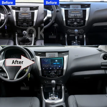 Android 10.0 Smart Auto Radio, Video Atskaņotājs Nissan Navara NP300 2016-2018 Auto Multimediju GPS Stereo Carplay 6G 128G Ne DVD