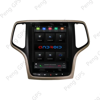 Android Radio Jeep Grand Cherokee-2018 DVD Atskaņotājs Auto Setreo GPS Navigācijas Multimediju Headunit Tesla Carplay Bluetooth 12306