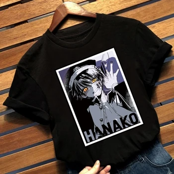 Anime Tualetes Pienākums Hanako Kun Iespiesti Īsām Piedurknēm Vīriešu/sieviešu T-krekls Topi