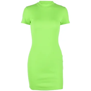 Apģērbu OWLPRINCESS 2020. gada Vasaras Karstā Pārdošanas Modes Slim-Fit Īsām Piedurknēm Kleita