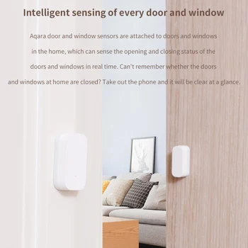 Aqara Durvju Logu Sensors Zigbee Bezvadu Vārteju Savienojumu Reālā laika Uztveres Durvju Sensors Darbu Xiaomi Mijia LIETOTNI Smart Home