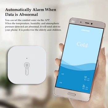 Aqara Smart Gaisa Spiedienu, Temperatūru, Mitrumu Vides Aqara Sensors Darbu Xiaomi Mājas Android, IOS APP Kontroles Homekit