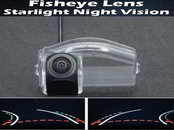 Atpakaļgaitas Kamera Fisheye Trajektoriju Dziesmas 1080P Autostāvvieta Automašīnu Atpakaļskata Kamera priekš Mazda 3 2004 līdz 2013. gadam Mazda 3 Reversie Kamera