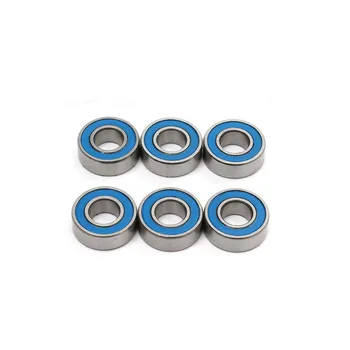 Augstas kvalitātes 10PCS Bezmaksas Piegāde MR63 2RS Blue gumijas 3x6x2.5 mm Miniatūras Lodīšu Gultņiem MR63RS