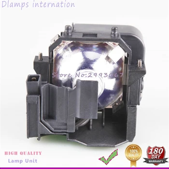 Augstas Kvalitātes ELPL50 V13H010L50 Projektora Lampa ar Būri Powerlite 85, 825, 826W, EB-824, EB-824H, EB-825H 180 Dienām Garantija