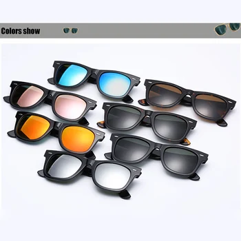 Augstākās kvalitātes Sieviešu, Vīriešu Saulesbrilles Stikla lēcu luksusa saulesbrilles sievietēm, vīriešiem, saules brilles braukšanas feminin Toņos gafas De Sol gafas 59763