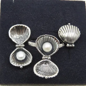 Auskari-Transformatori ar dubultu pērles un dabas baltas pērles 1273