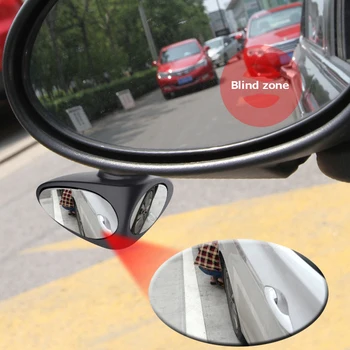 Auto Blind Spot Spogulis, Atpakaļskata Izliekti Sānu Spoguļi Autostāvvieta Piederumi Ford Focus Fiesta Kodolsintēzes Ranger Mondeo Tranzīta Escape