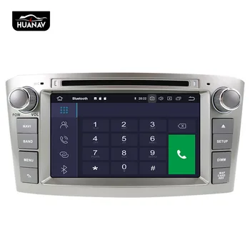 Auto DVD atskaņotājs, GPS navigācijas Toyota Avensis 2002-2008 t250 jaudas stends Android 9.0 multivides 2 din Auto Radio, GPS auto stereo galvas vienības 26935