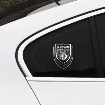 Auto Emblēmas Uzlīme par 550 MG ZT 6 3 ZR TF 5 ZS 350 42 HS RX5 GS GT 7 Morris Garāžas Auto Bagāžnieka Žetons 3D Logu Decal Apdare