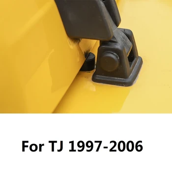 Auto Motora Pārsegu, Gumijas Spilventiņu Jeep Wrangler TJ 1997-2006 Auto Piederumi