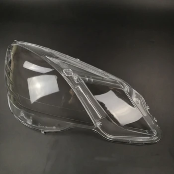Auto Pārredzamu Lukturu Stikli Lampas E260 E350 E400 E500 E550 Ēnā Shell Objektīva Vāciņu Uz 