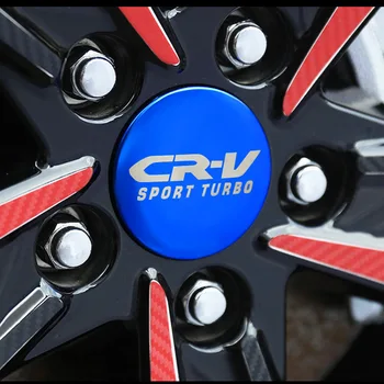 Auto riteņa rumbas vāciņu dekoratīvu gredzenu nerūsējošais tērauds, automašīnas standarta plāksteris Honda CRV CR-V 2017 2018 2019 2020 Piederumi Emblēmu