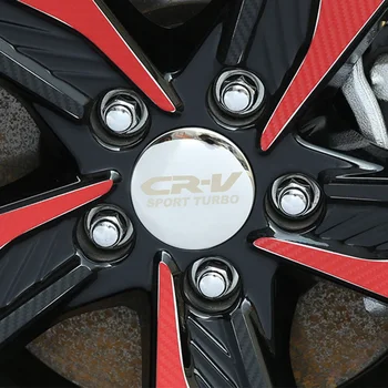 Auto riteņa rumbas vāciņu dekoratīvu gredzenu nerūsējošais tērauds, automašīnas standarta plāksteris Honda CRV CR-V 2017 2018 2019 2020 Piederumi Emblēmu