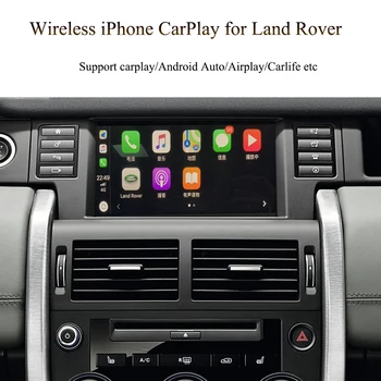 Auto Video Saskarne ar CarPlay par Range Rover Discovery Jaguar Evoque Freelander Apix2 Rūpnīcā Uzstādītas Ekrāns 8