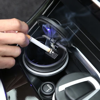 Automobiļu jauns materiāls ar augstu liesmu slāpētājs automobiļu augstas temperatūras LED pelnu trauku Audi Q3 Q5 SQ5 Q7 A1 A3 S3 A4 S4 RS4
