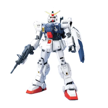 Bandai Gundam MG 1/100 Gundam RX-79[G] Mobile Suit Apkopot Modelis Komplekti Darbības Rādītāji Plastmasas Modeli Rotaļlietas