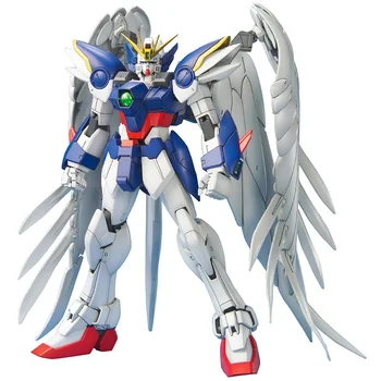 Bandai Gundam MG Gundam Wing Nulles 1/100 Mobile Suit Apkopot Komplekti Darbības Rādītāji Rotaļlietas, Dāvanas