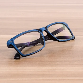 BCLEAR Acu Brilles Vīriešiem un Sievietēm Unisex Koka Modelis Modes Retro Optisko Briļļu Brilles Brilles Rāmis Vintage Briļļu 27042
