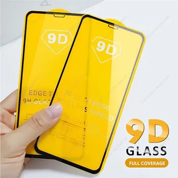 Bezmaksas Piegāde 9D Stikla iPhone 11 XR Aizsargājošu Stikla Ekrāna Aizsargs 3PCS