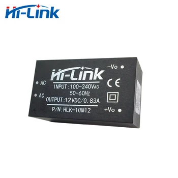 Bezmaksas piegāde Hi-Link jaunu 5gab 220v 12V 10W AC DC izolētas viedās sadzīves kompakts komutācijas mini barošanas modulis