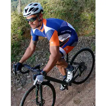Bezmaksas Spēkā mens pro komandas velo apģērbs ar īsām piedurknēm jersey nosaka vasaras roupa ciclismo mailllot kombinezoni ar krūšdaļu gel pad bikses, uzvalks velosipēds