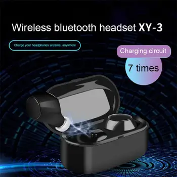 Bezvadu Bluetooth Austiņas 5.0 ar Mic pirkstu Nospiedumu Touch Bezvadu Austiņas HD Stereo Trokšņa Slāpēšanas Mūzikas Austiņas un Earbuds