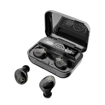 Bezvadu Bluetooth Austiņas ar Mikrofonu Sporta Ūdensizturīgs Bezvadu Austiņas Austiņas Touch Kontroli Mūzikas Earbuds Tālruni