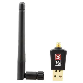 Bezvadu tīkla Karte USB Wifi Adapteri, Wifi Antena, Uztvērējs, Raidītājs, PC/TV Kastē U4LD