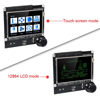 BIGTREETECH SKR E3 Turbo Control Board+TFT35 E3 V3.0 Touch Sreen LCD Displejs TMC2209 Driver 3D Printera Daļas Ender Jaunināšanas 3