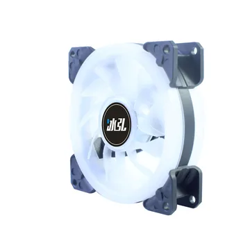BING HONG 90mm RGB Gadījumā Ventilators Ultra Silent 9CM Klusa Dzesēšanas Ventilatoru PC Cooler Fan Datora korpusu Ventilatori 12V DC Šasijas Radiatoru 2000RPM