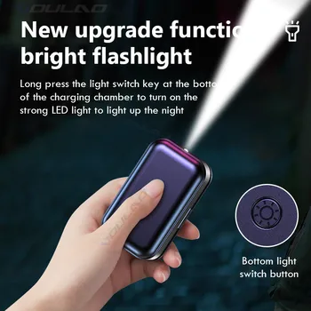 Bluetooth 5.1 Austiņas TWS Bezvadu Austiņu Touch Lukturīti Sporta Ūdensizturīgs Mūzikas 2000mAh Earbuds Ar Mikrofonu Austiņas