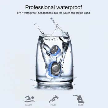 Bluetooth Austiņas Taisnība bezvadu Earbuds Ūdensizturīgs TWS Austiņas Dvīņi Stereo Brīvroku Austiņas priekš iPhone, Samsung Xiaomi Tālruni 24524