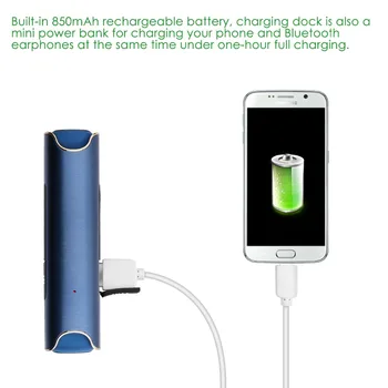 Bluetooth Austiņas Taisnība bezvadu Earbuds Ūdensizturīgs TWS Austiņas Dvīņi Stereo Brīvroku Austiņas priekš iPhone, Samsung Xiaomi Tālruni