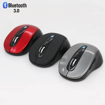 Bluetooth Bezvadu Gaming Mouse BT 3.0 Optiskā Datoru Pele 1600 DPI 6 Pogas PC Gamer Office 3D Peles iPad Klēpjdatoru Tālruni 50787
