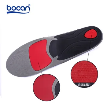 Bocan Ortopēdiskās zolītes, lai plakanās pēdas velves atbalstu triecienu absorbciju 2 izmēru apavu zolīte, lai 6009