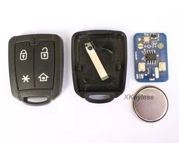 Brazīlijā veco Pozitronu auto signalizācija, 4 pogas taustiņu tālvadības kontroles raidītājs 433.92 mhz , 10pcs/Daudz 35649