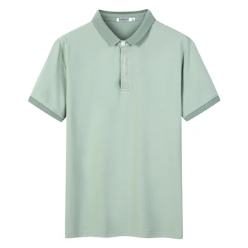 BROWON Jauno Vasaras 2020 Vīriešu T-krekls ar Īsām Piedurknēm vienkrāsainu T Slim Gadījuma Savukārt-uz leju Krāsu Tshirt Vīriešu Apģērbs