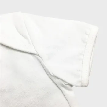 BRĀLĒNI PADARĪT LABĀKAJIEM DRAUGIEM Jaundzimušo Puiku Drēbes Vasarā Puiku Drēbes Baltas Coton Īsām Piedurknēm Romper