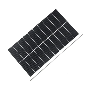 BUHESHUI 6W 10V ETFE Saules Paneļu Daļēji elastīga, Saules Paneļu Akumulatora Lādētājs Sunpower Šūnu 2gab/daudz Bezmaksas Piegāde