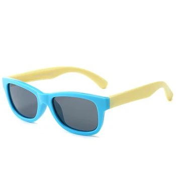 Bērniem Polarizētās Saulesbrilles, Brilles UV400 Oculs de sol Bērniem, Spoguļi Saules Brilles Vintage Frame Zēni Meitenes Sunglass SKT1510 11684