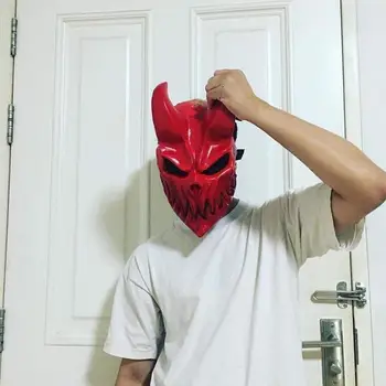 Bērns no Tumsas Cosplay Dēmons Maska Maskas Demolisher Briesmīgs Kaušanas Dominē Ķivere Vīriešiem Sievietes Mūzika Puse Nakts Klubu