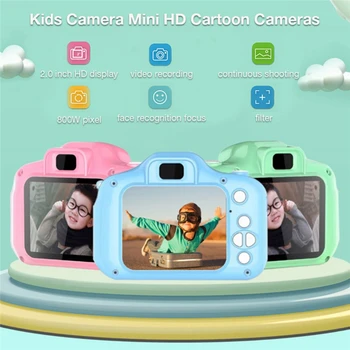 Bērnu Kamera Mini 2 Collu HD Ūdensizturīgs Kameras Izglītības Rotaļlietas, Gudrs Foto Kameras Bērniem Dzimšanas dienas Dāvanu Dropship