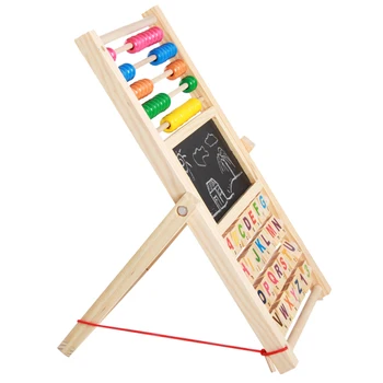 Bērnu Rotaļu Daudzfunkcionāls Montessori Abacus Mācību Stāvēt Koka Rotaļlietas Skaitīšanas Izziņas Valdes Pirmsskolas Izglītības Matemātikas, Rotaļlietas, Dāvanas,