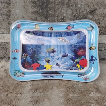 Bērnu Ūdens, Spēlēt Mat Piepūšamās PVC Zīdaiņiem Vēders Laiks Playmat Toddler Ūdens Pad Bērniem Jautru Aktivitāti, rotaļu Centrs