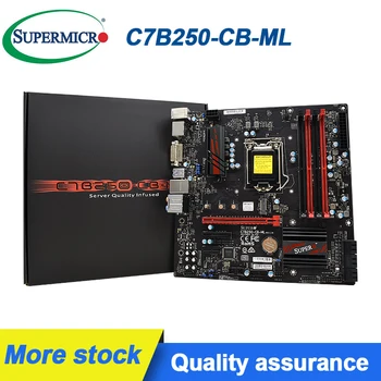 C7B250-CB-ML Mātesplati Spēļu DDR4 LGA 1151 Intel B250 64GB PCI-E 3.0 USB3.0 Micro ATX i7, i5 i3 Pamatplates Placa Mae