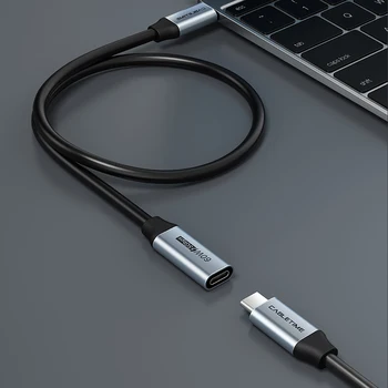 CABLETIME PD 60W Kabeļu QC 4.0 USB-C Ātru Lādētāju, USB 3.1 C Tipa Kabeli 5Gbps Datums Pārraides Xiaomi 10 Redmi 9.A N416