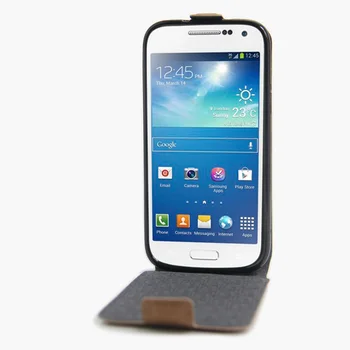 Case for Samsung Galaxy S4 Mini i9190 Ādas gadījumā Magnētisko flip case Aizsardzības Gadījumā Atvāžamais Maksts